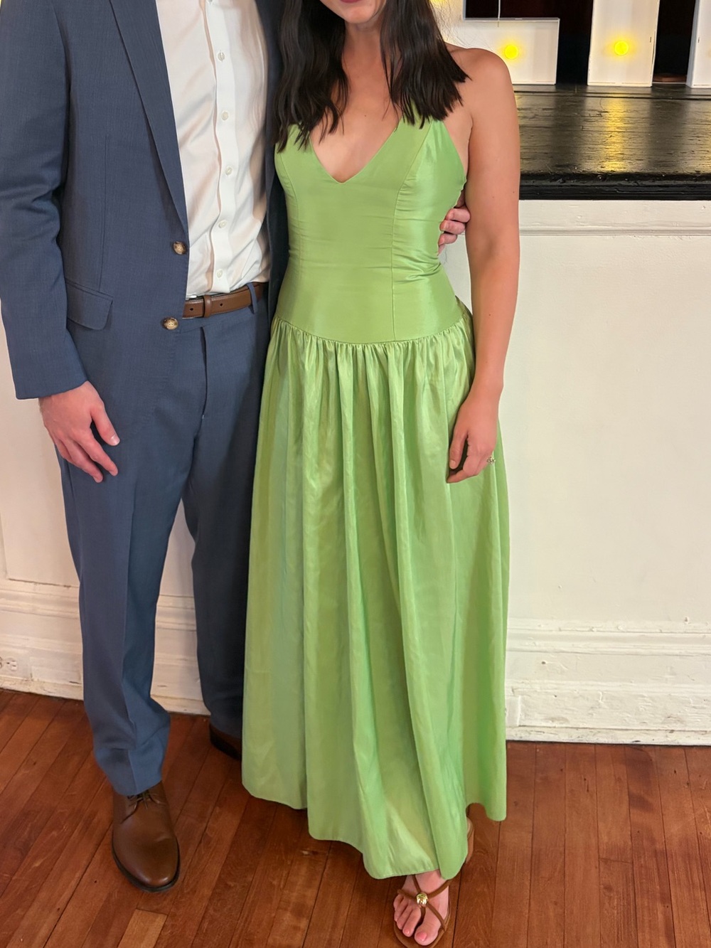 Show Me Your Mumu Halter Drop Waist Dress - Picture 6 of 6